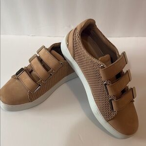 Aldo Tan Sneakers with White Soles